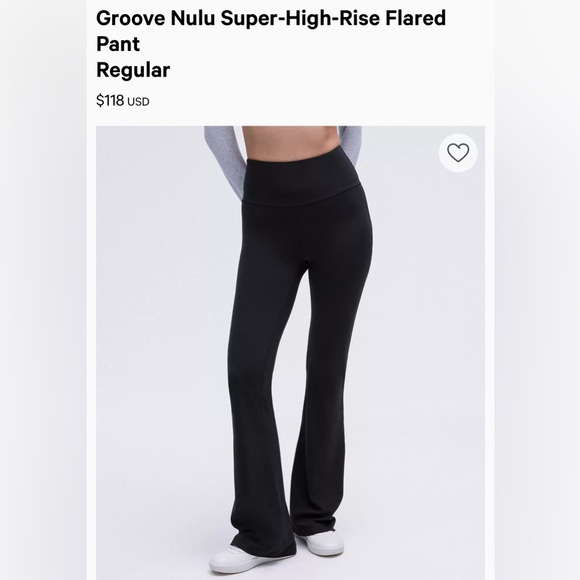 Lululemon flare leggings Black Flared Women's Pants - Picture 5 of 5